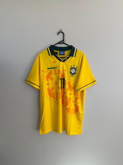 Brazil 1994 World Cup Jersey Romario