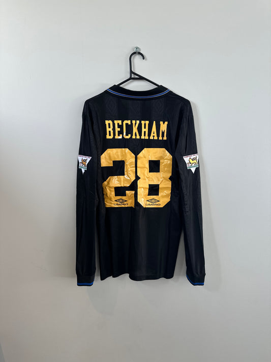 Man United 1993-94 Away Jersey Beckham