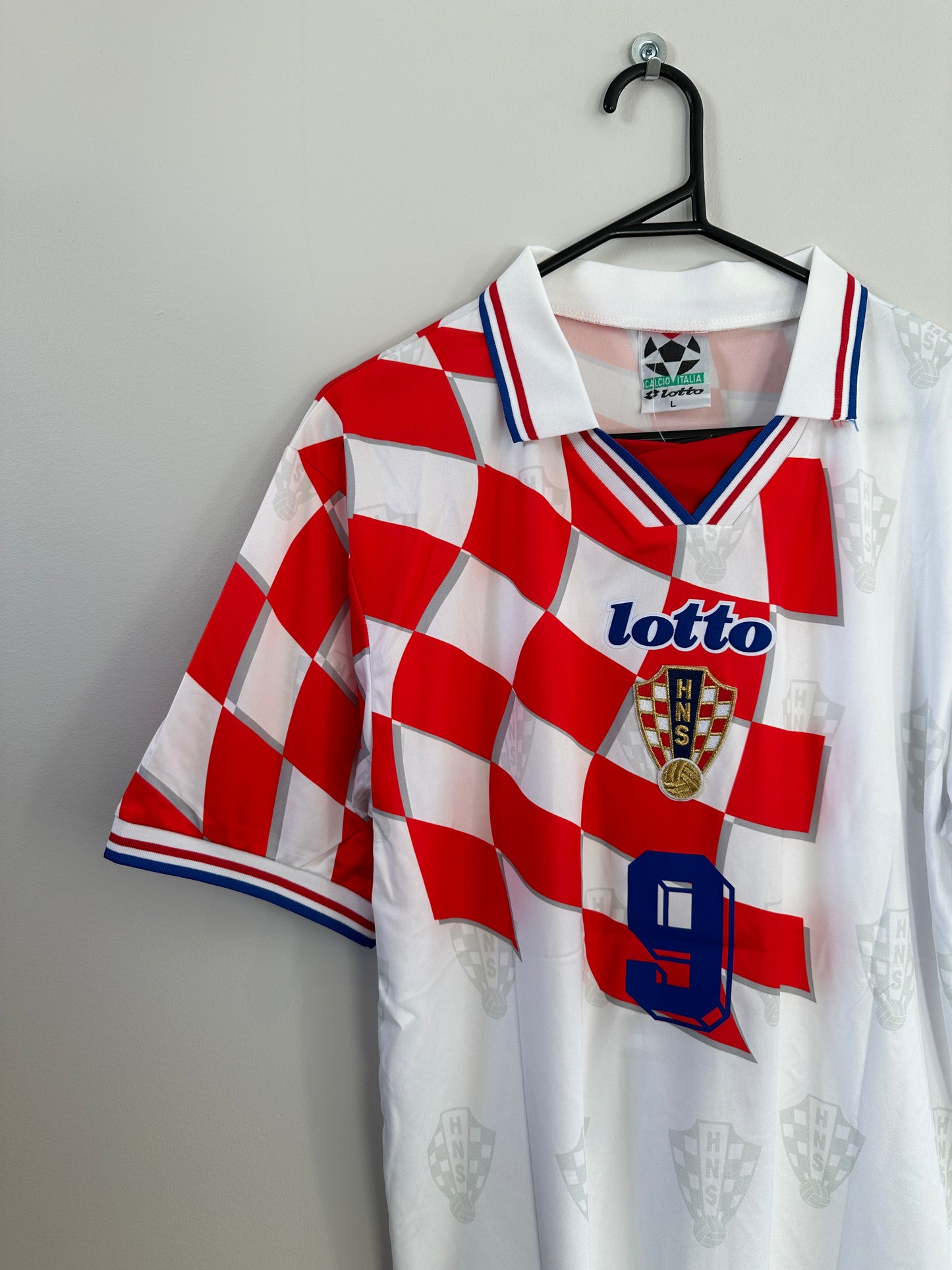 Croatia 1998 World Cup Jersey Suker