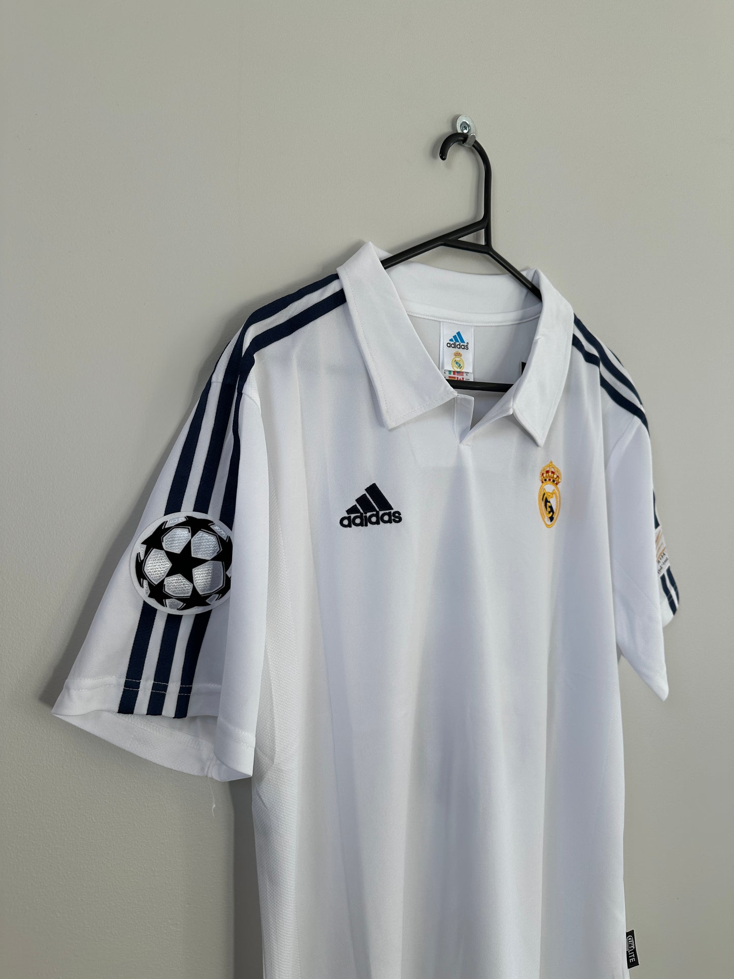 Real Madrid 2002 Champions League Jersey Zidane