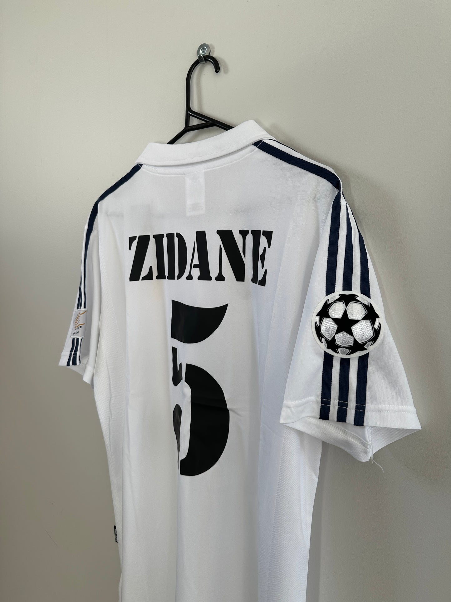 Real Madrid 2002 Champions League Jersey Zidane