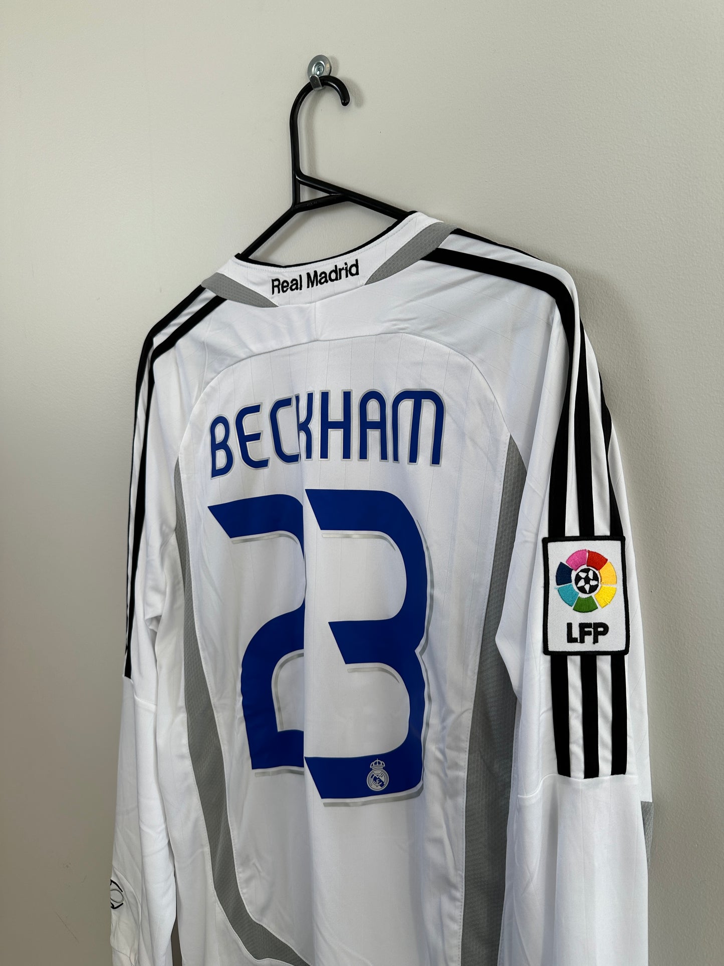 Real Madrid 2006-07 Home Jersey Beckham