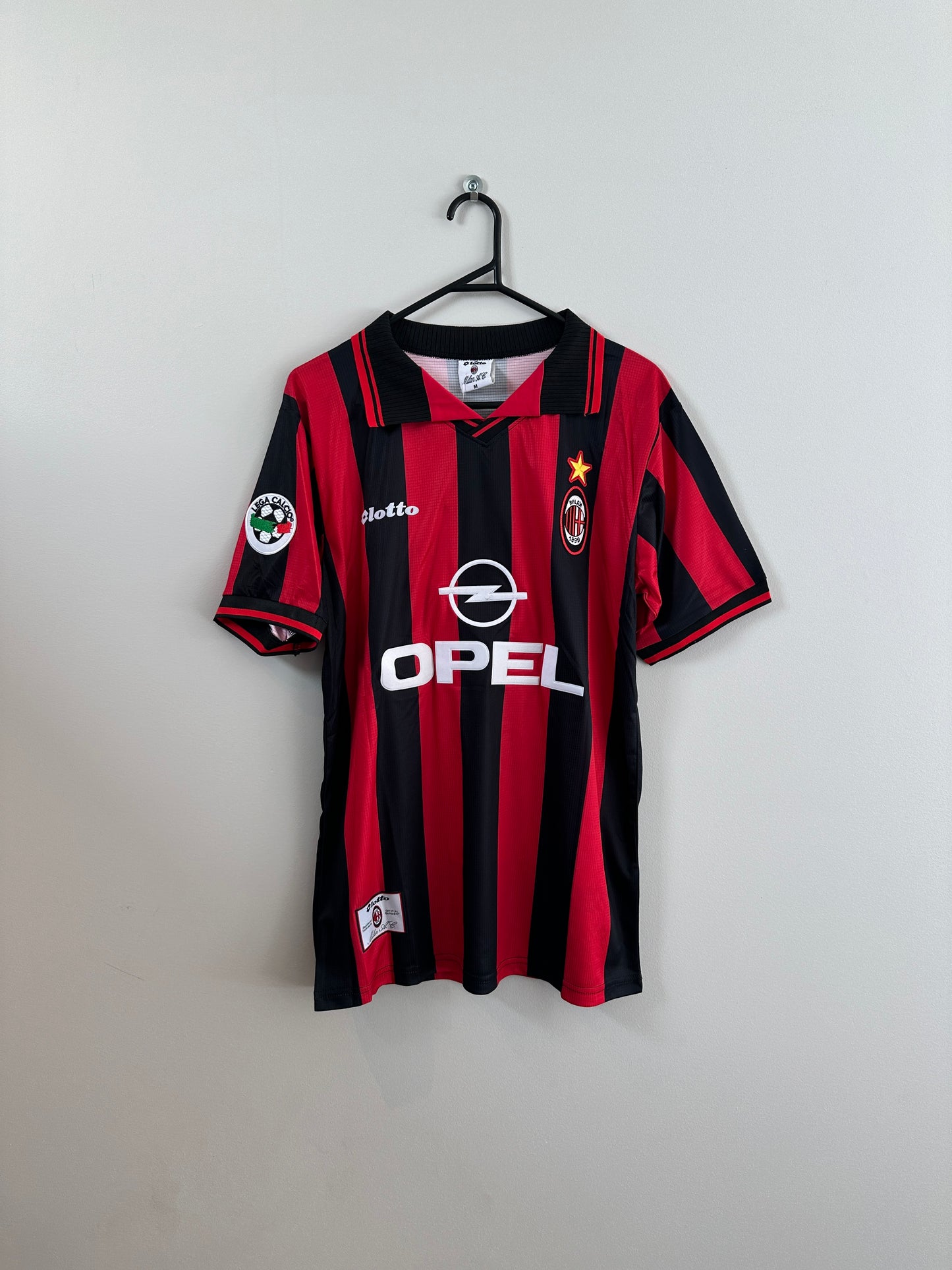 AC Milan 1997-98 Home Jersey Maldini