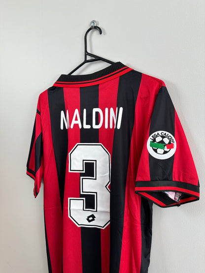 AC Milan 1997-98 Home Jersey Maldini