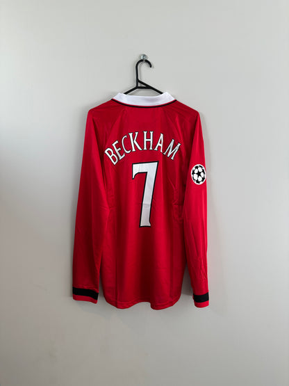 Man United 1999 Champions League Final Jersey Beckham