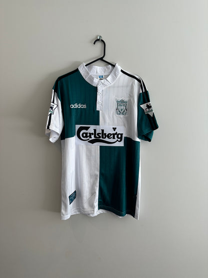 Liverpool 1994-95 Away Jersey Barnes