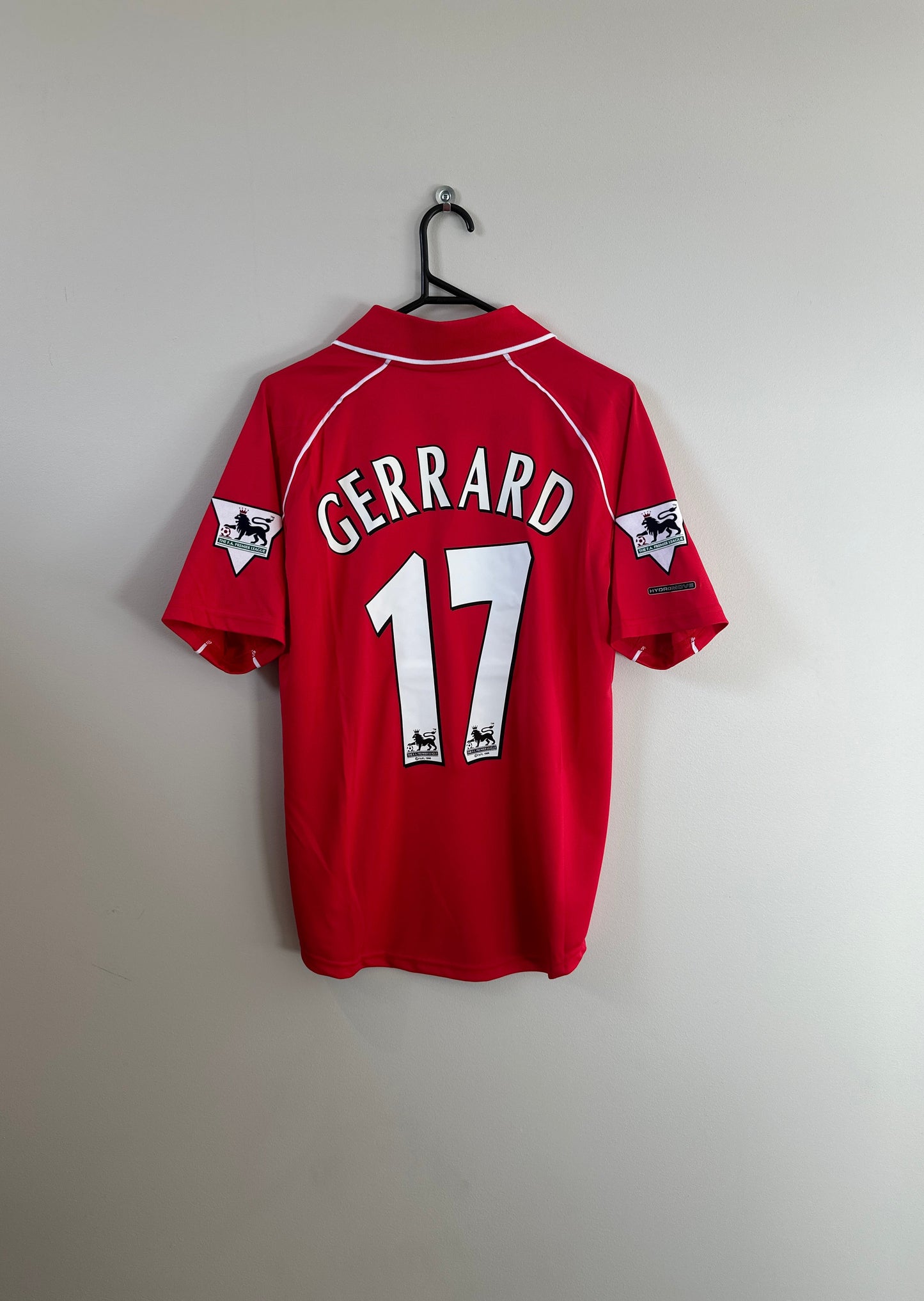 Liverpool 2001-02 Jersey Gerrard