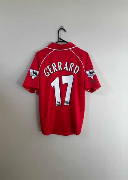 Liverpool 2001-02 Jersey Gerrard