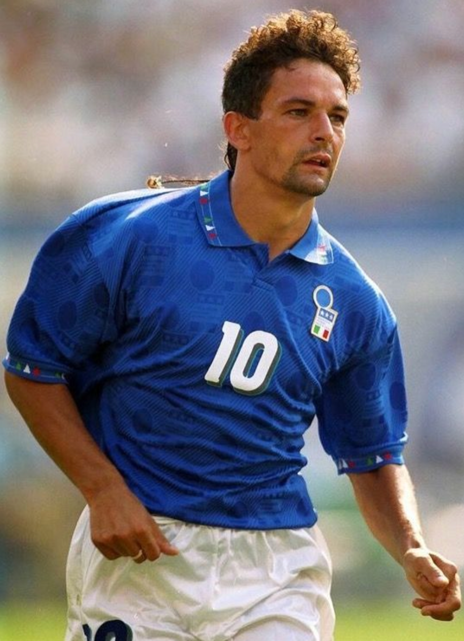 Italy 1994 Home Jersey Baggio