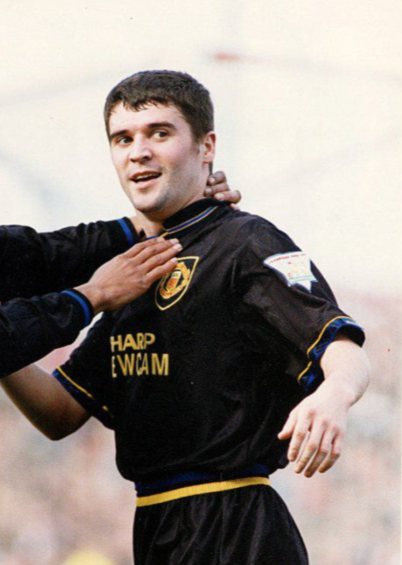 Man United 1993-94 Away Jersey Keane
