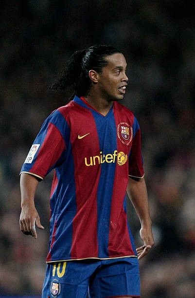 Barcelona 2007-08 Home Jersey Ronaldinho