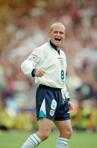 England 1996 EURO Jersey Gascoigne