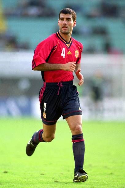 Spain 1998 Home Jersey Guardiola