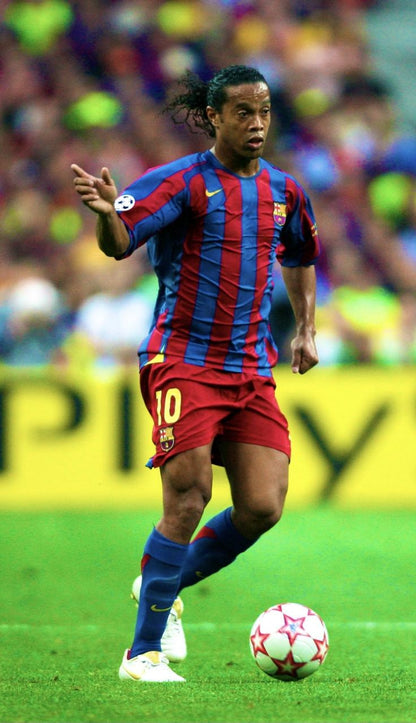 Barcelona 2006 Champions League Final Jersey Ronaldinho