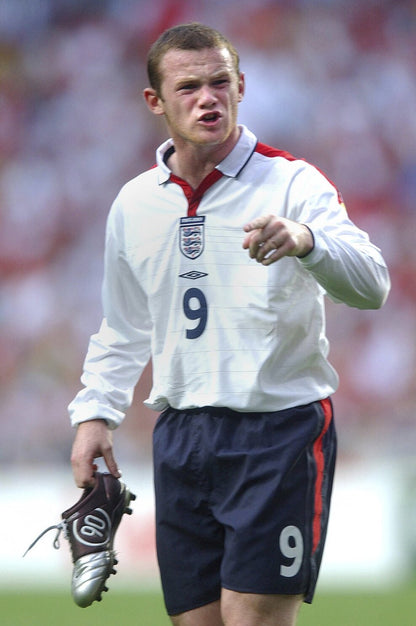 England 2004 Home Jersey Rooney