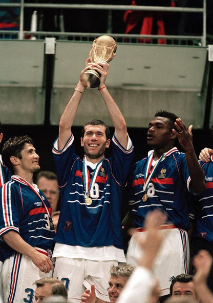 France 1998 World Cup Jersey Zidane